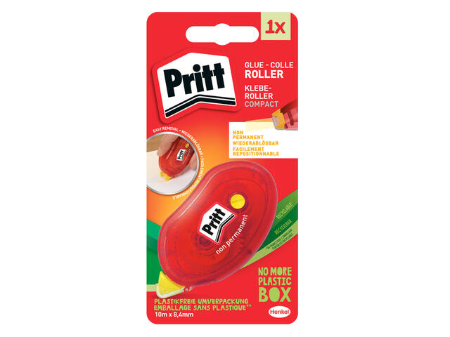 Lijmroller Pritt Compact non permanent 10m blister
