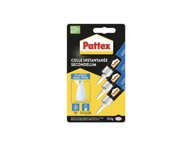 Secondenlijm Pattex Classic tube 1gr