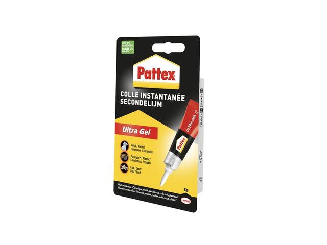 Secondelijm Pattex Ultra GEL tube 3gr blister