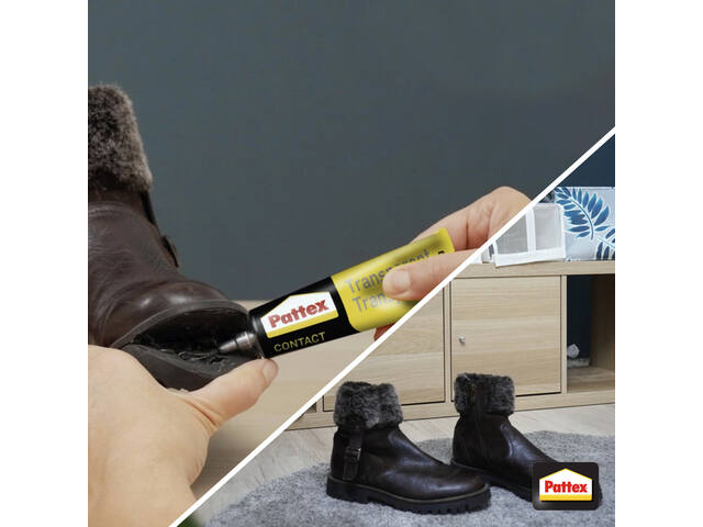 Contactlijm transparant Pattex tube 50gr blister