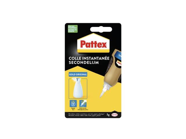 Secondenlijm Pattex Gold original 3gr