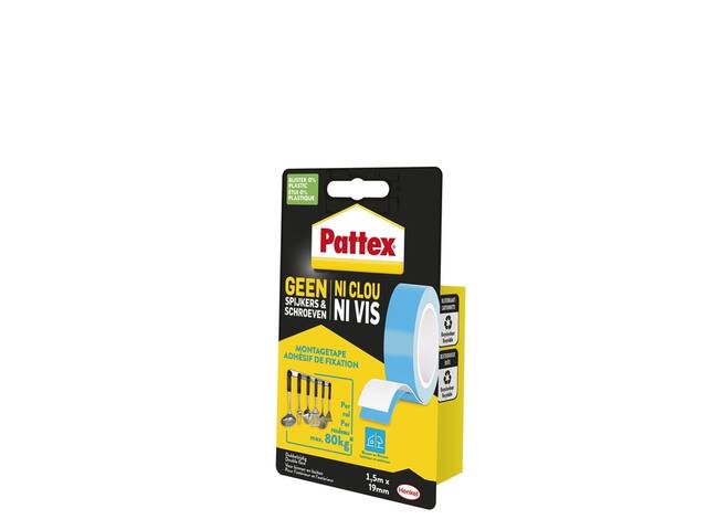 Plakband Pattex Super montage 20kg dz binnen