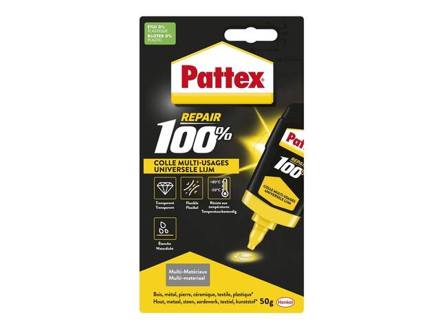 Alleslijm Pattex tube 50 gram op blister