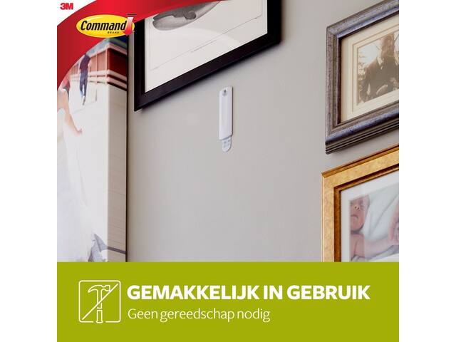 Haak Command knststf incl bevestigingsstrip
