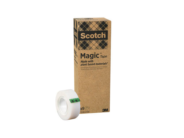 Plakband Scotch Magic 900 19mmx33m onzichtbaar mat