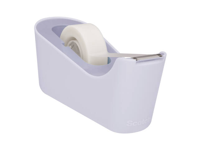 Plakbandhouder Scotch C18 lavendel + 1rol tape
