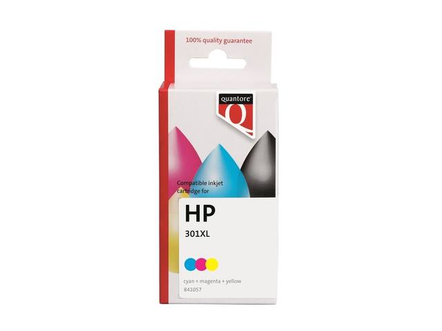 Inktcartridge Quantore Hp 301XL ch564ee hc kleur