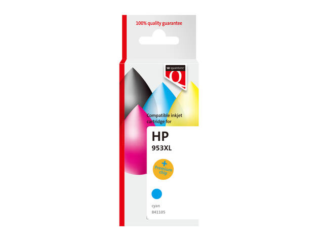 Inktcartridge Quantore Hp 953XL F6u16cn hc blauw
