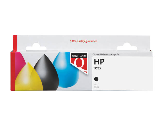 Inktcartridge Quantore Hp 973x L0s07cn zwart