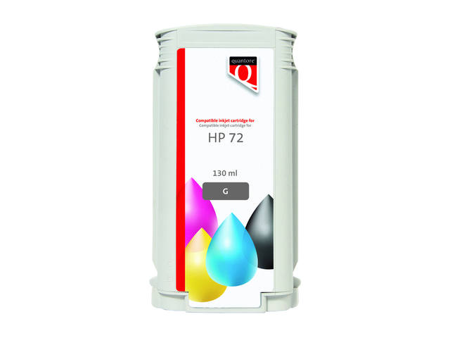 Inktcartridge Quantore HP 72 C9374A grijs