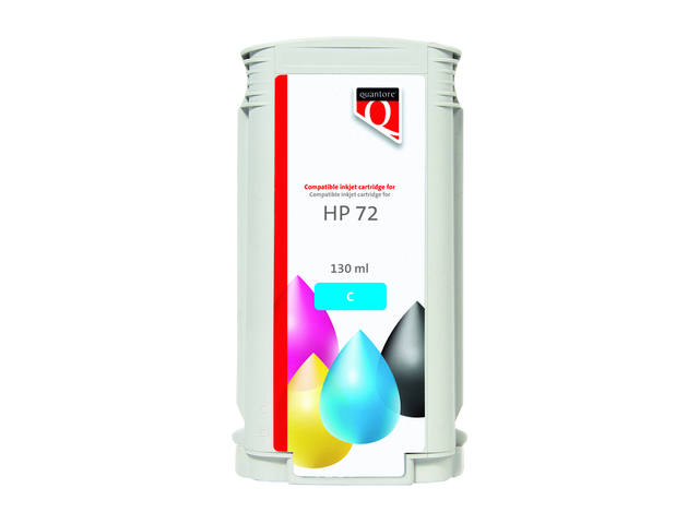 Inktcartridge Quantore HP 72 C9371A blauw