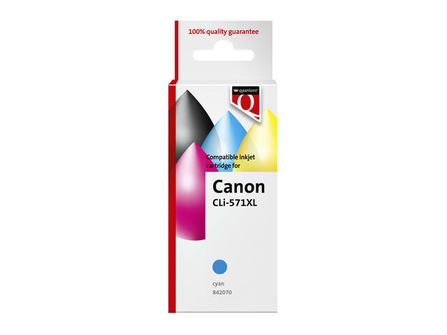 Inktcartridge Quantore Canon Cli-571XL blauw