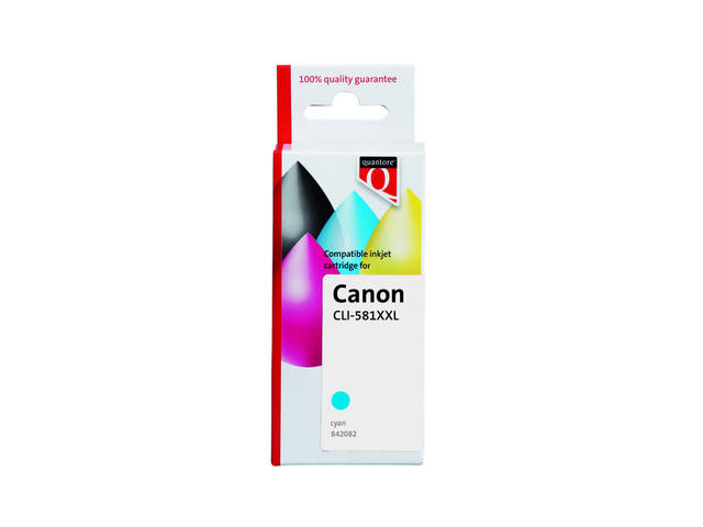 Inktcartridge Quantore Canon Cli-581XXL blauw