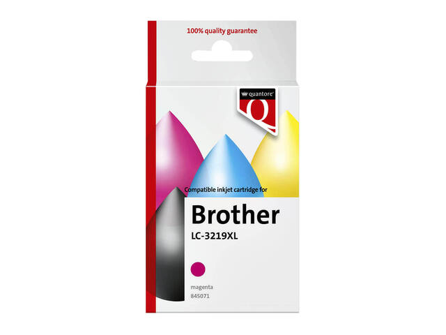 Inktcartridge Quantore Brother Lc-3219XL rood