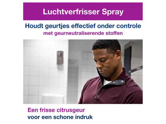 Luchtverfrisser Tork A1 Premium spray citrus
