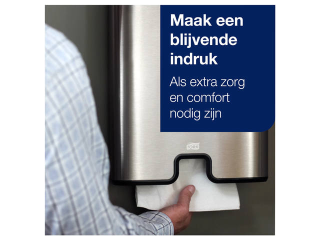 Handdoek Tork H2 Premium 2laags 212x340mm 100297