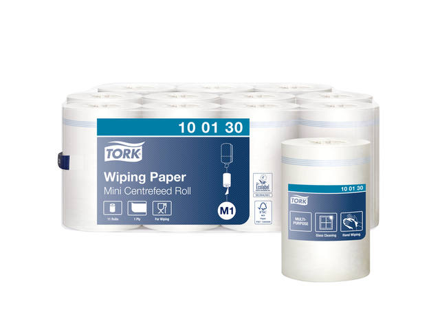 Poetspapier Tork M1 Advanced 1laags 120m 100130
