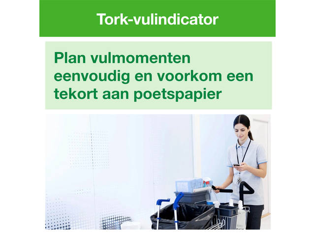 Poetspapier Tork M1 Advanced 1laags 120m 100130