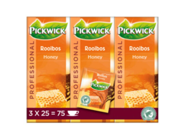 Thee Pickwick rooibos honey 25x1.5gr