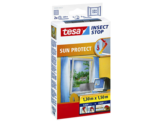Insectenhor tesa SUN raam 1.3x1.5m antraciet