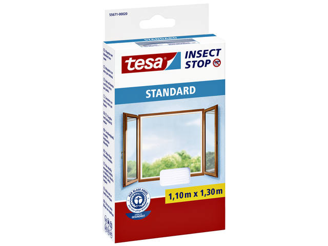 Insectenhor tesa STANDARD raam 1.10x1.30m wit