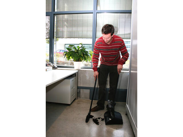 Handveger Rubbermaid Exec Lobby lange steel zwart