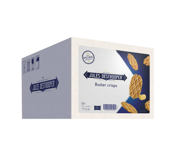 Koek Jules Destrooper natuurboterwafels ds 150st