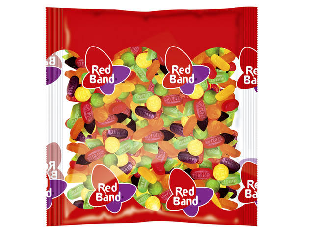 DROP REDBAND WINEGUM ASSORTIE 1KG
