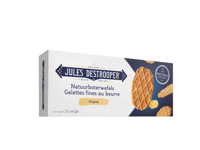 Natuurboterwafel Jules Destrooper 175gr