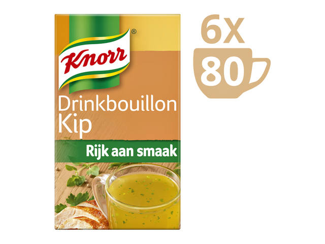 Drinkbouillon Knorr kip tuinkruiden