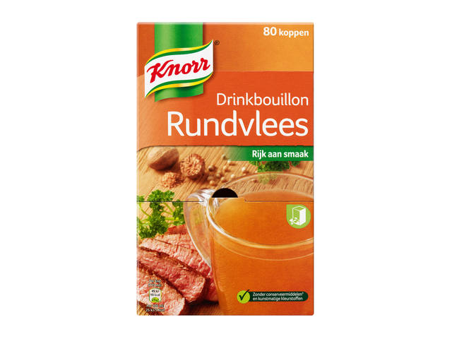 Drinkbouillon Knorr rundvlees