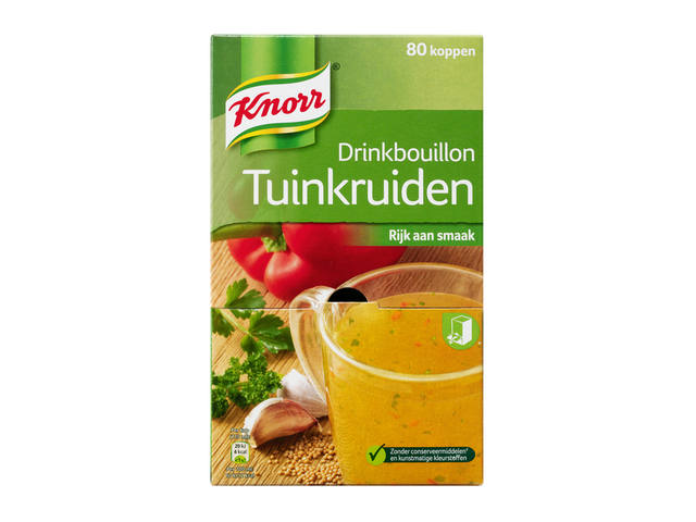 Drinkbouillon Knorr tuinkruiden