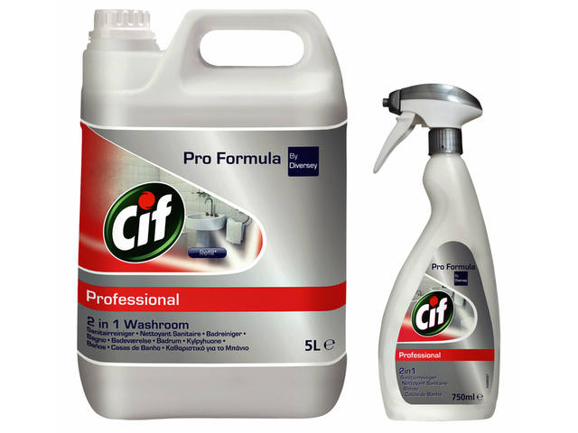 Sanitairreiniger Cif Professional 2in1 5 liter