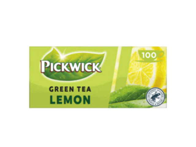Thee Pickwick green original lemon 100x2gr