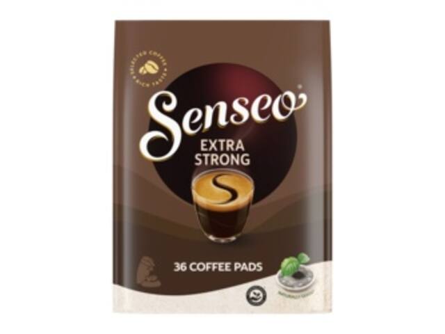 Koffiepads Douwe Egberts Senseo extra strong 36st