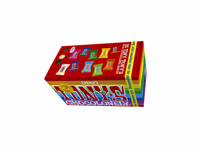 Chocolade Tony Chocolonely tiny mix doos 200gr