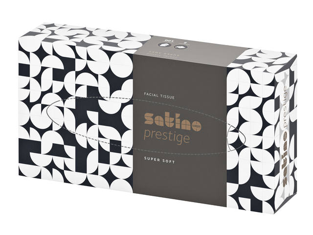 Facial tissues Satino HiLine 100 vel wit 206450