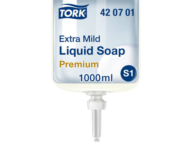 Handzeep Tork S1 Premium vloeibaar gevoelige huid