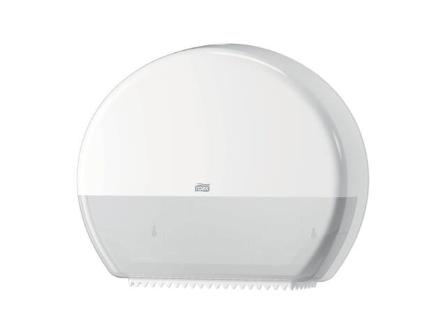 Toiletpapierdispenser Tork T1 jumbo wit 554000