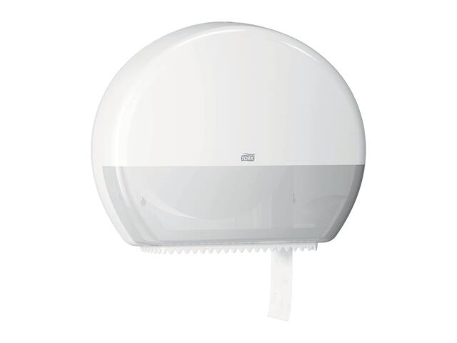 Toiletpapierdispenser Tork T1 jumbo wit 554000