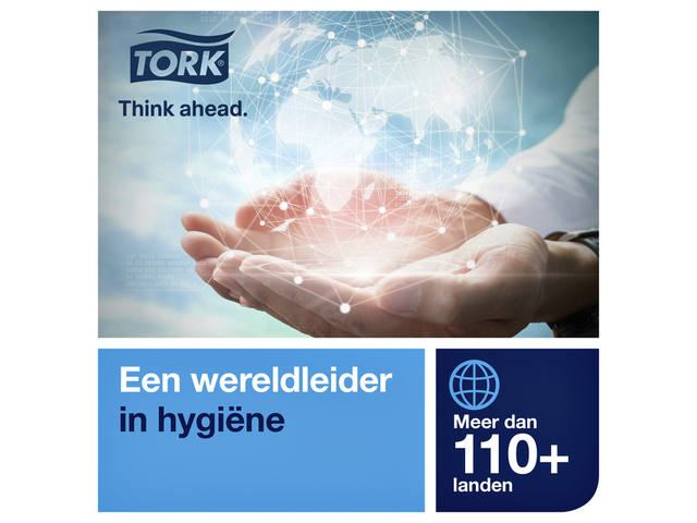 Handdoekdispenser Tork H3 Elevation wit