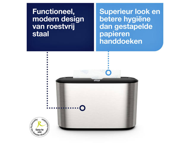 Handdoekdispenser Tork H2 Image Line counter