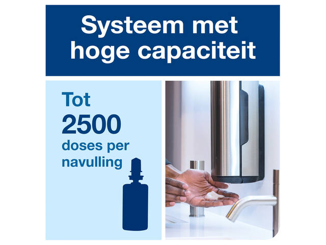 Zeepdispenser Tork S4 Image Line sensor zilver