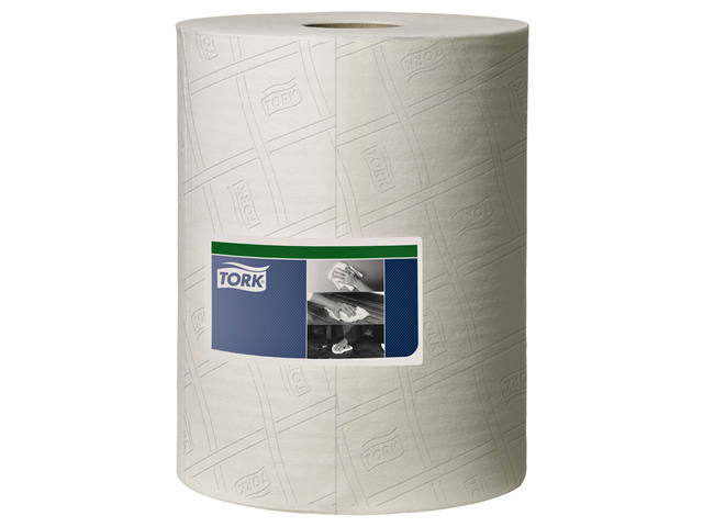 Reinigingsdoek Tork W2 Premium 1laags 152m wit
