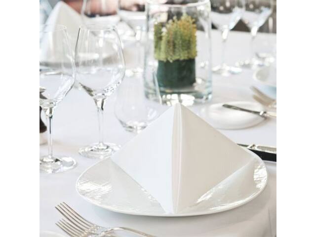 Dinerservet Tork Linstyle Premium wit 478722