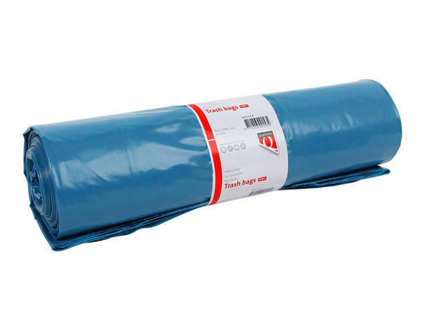 Afvalzak Quantore ldpe T70 65/25x140cm 240l blauw