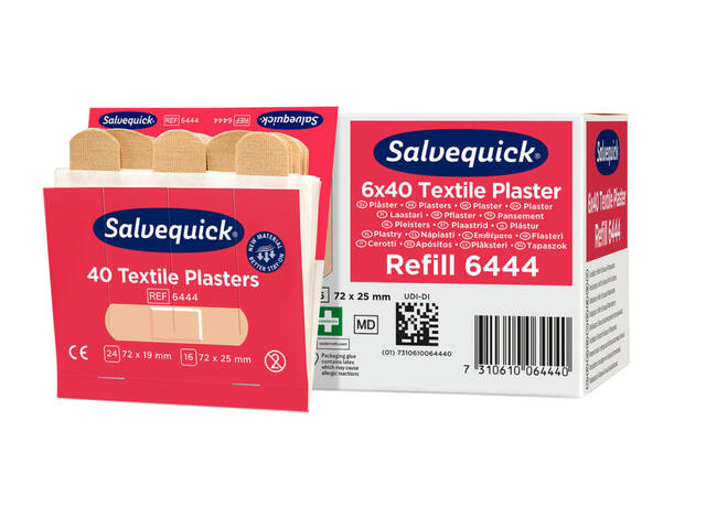 Pleister Salvequick navulling textiel 6444