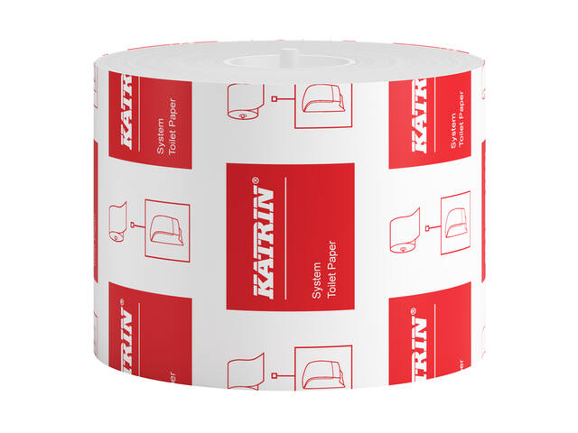 Toiletpapier Katrin systeemrol 2laags 92m wit