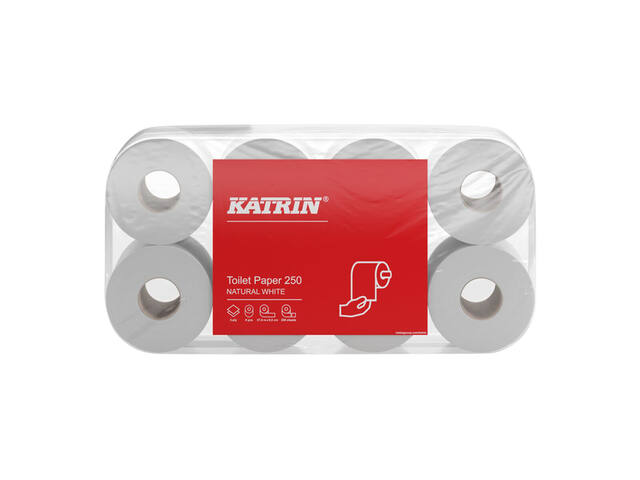 Toiletpapier Katrin 2laags 250 vel naturel