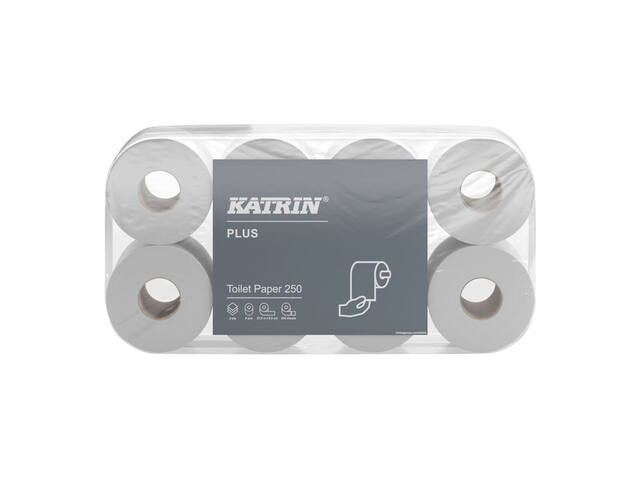 Toiletpapier Katrin 3laags 250 vel wit 11711